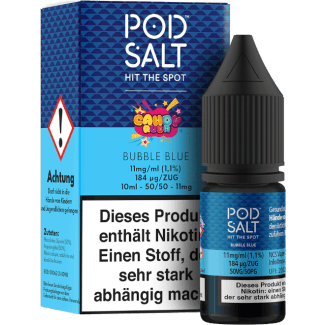Pod Salt Fusion - Bubble Blue - Nikotinsalz Liquid