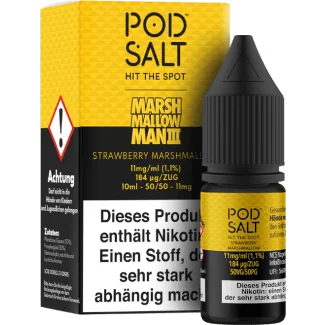 Pod Salt Fusion - Marshmallow Man 3 - Nikotinsalz Liquid 