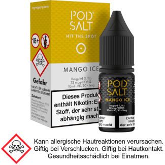 Pod Salt - Mango Ice - Nikotinsalz Liquid 11 mg/ml