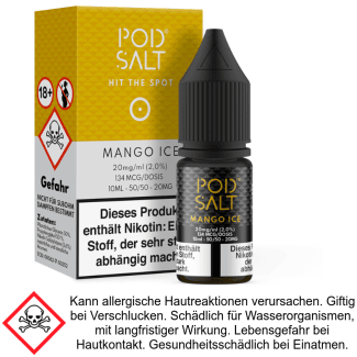 Pod Salt - Mango Ice - Nikotinsalz Liquid 20 mg/ml