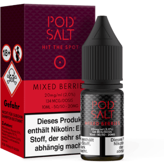 Pod Salt - Mixed Berries - Nikotinsalz Liquid 