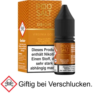 Pod Salt Origin - Virginia Gold - Nikotinsalz Liquid 20 mg/ml