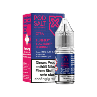 Pod Salt X - Blueberry Blackberry Lemonade - Nikotinsalz Liquid