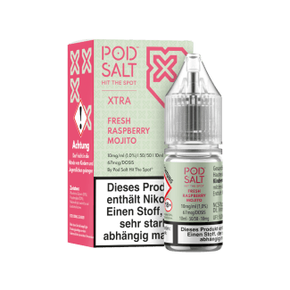 Pod Salt X - Fresh Raspbery Mojito - Nikotinsalz Liquid