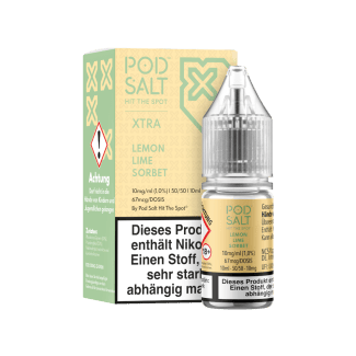 Pod Salt X - Lemon Lime Sorbet - Nikotinsalz Liquid