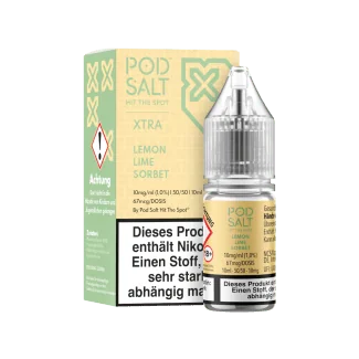 Pod Salt X - Lemon Lime Sorbet - Nikotinsalz Liquid