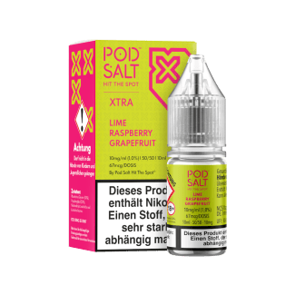 Pod Salt X - Lime Grapefruit Raspberry - Nikotinsalz Liquid