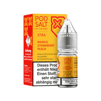 Pod Salt X - Mango Strawberry Peach - Nikotinsalz Liquid