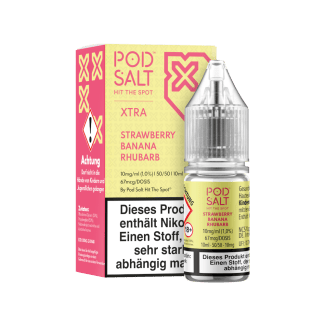 Pod Salt X - Strawberry Banana Rhubarb - Nikotinsalz Liquid