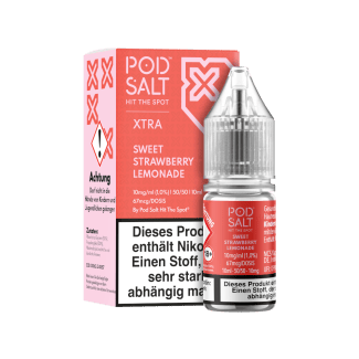 Pod Salt X - Sweet Strawberry Lemonade - Nikotinsalz Liquid