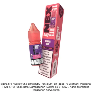 Purple Rain 0 mg/ml Pod Salt - NexLiq - Nikotinsalz Liquid