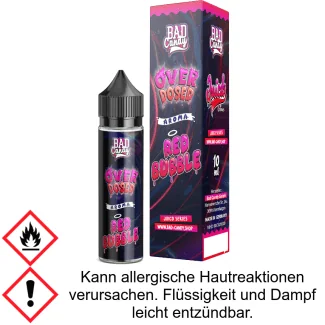 Red Bubble - Juicd - Aroma Overdosed 10 ml -Bad Candy Liquids 
