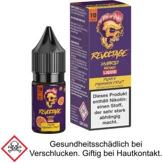 Revoltage - Punky Passion Fruit - Hybrid Nikotinsalz Liquid 10 mg/ml
