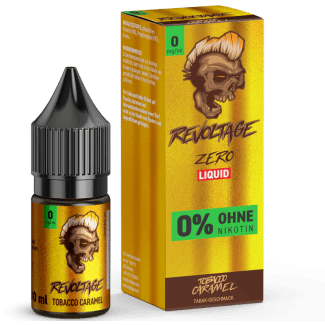 Revoltage - Tobacco Caramel - Hybrid Nikotinsalz Liquid 0 mg/ml