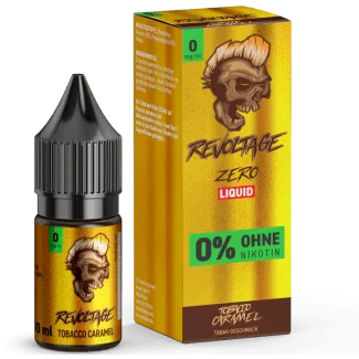 Revoltage - Tobacco Caramel - Hybrid Nikotinsalz Liquid 0 mg/ml