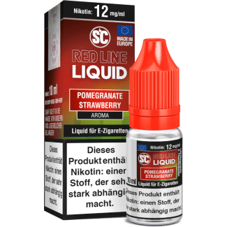 SC - Red Line Nikotin - Pomegranate Strawberry