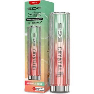 SKE - Crystal Plus MAX Akku 850 mAh aurora-blau