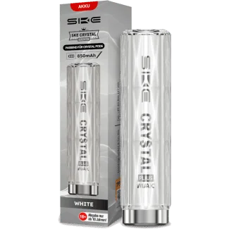 SKE - Crystal Plus MAX Akku 850 mAh weiß