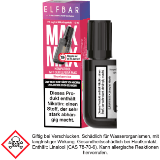 Strawberry Ice 20 mg/ml Elfbar - Max Refill Container