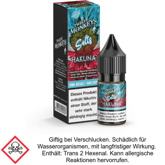Twelve Monkeys - Iced - Hakuna - Nikotinsalz Liquid 20 mg/ml