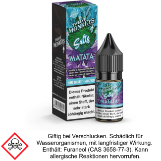 Twelve Monkeys - Iced - Matata - Nikotinsalz Liquid 20 mg/ml