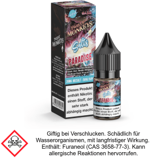 Twelve Monkeys - Iced - Paradise - Nikotinsalz Liquid 20 mg/ml