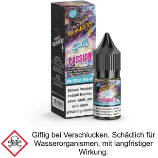 Twelve Monkeys - Iced - Passion - Nikotinsalz Liquid 20 mg/ml