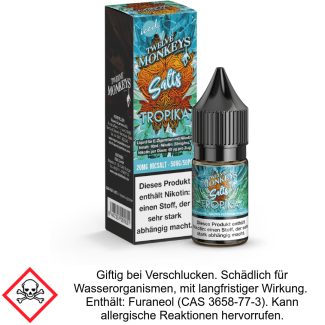 Twelve Monkeys - Iced - Tropika - Nikotinsalz Liquid 20 mg/ml