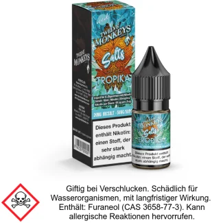 Twelve Monkeys - Iced - Tropika - Nikotinsalz Liquid 20 mg/ml