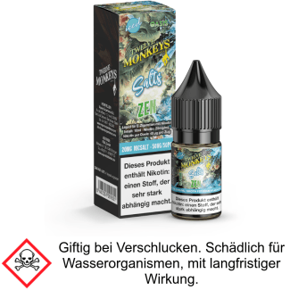 Twelve Monkeys - Iced - Zen - Nikotinsalz Liquid 20 mg/ml
