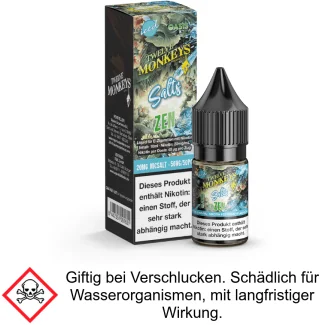 Twelve Monkeys - Iced - Zen - Nikotinsalz Liquid 20 mg/ml
