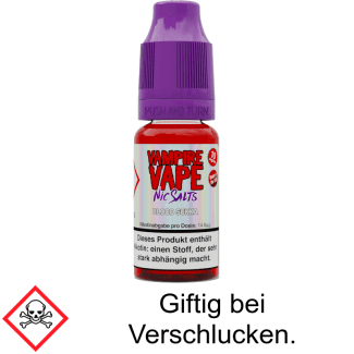 Vampire Vape - Blood Sukka - Nikotinsalz Liquid 20 mg/ml
