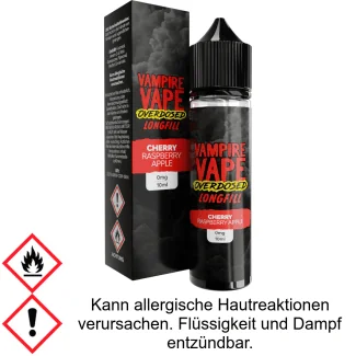 Vampire Vape - Overdosed - Aroma Cherry Raspberry Apple 10 ml