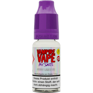 Vampire Vape - Sweet Lemon Pie - Nikotinsalz Liquid