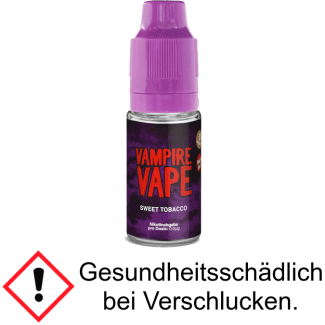 Vampire Vape - Sweet Tobacco E-Zigaretten Liquid 12 mg/ml