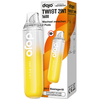 Vaporesso - Dojo - Twist 2in1 Akku 950 mAh (Basisgerät) gelb