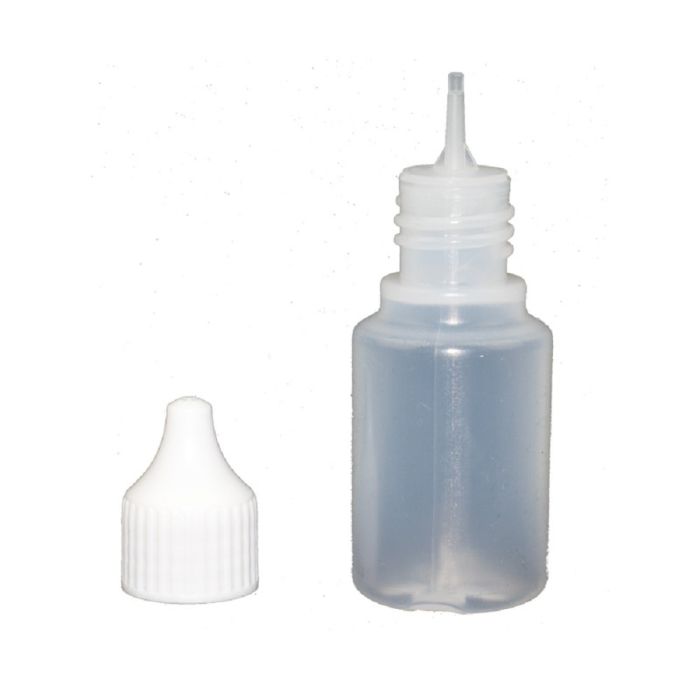 10x 25ml LD-PE Dropperflasche Weiß