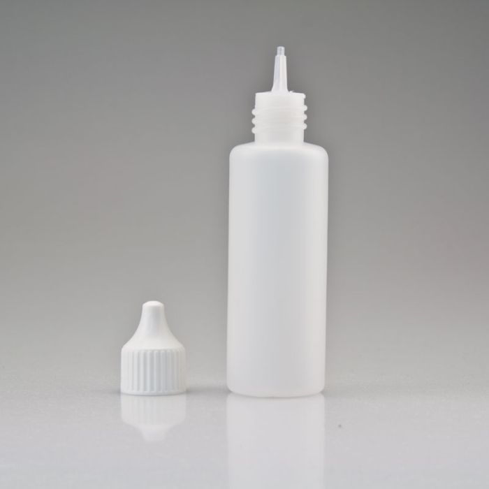 10x50ml LD-PE Dropperflasche Weiß
