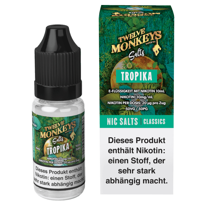 Twelve Monkeys - Tropika - Nikotinsalz Liquid 10 mg/ml