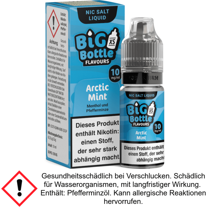 Big Bottle - Artic Mint - Nikotinsalz Liquid 10 mg/ml