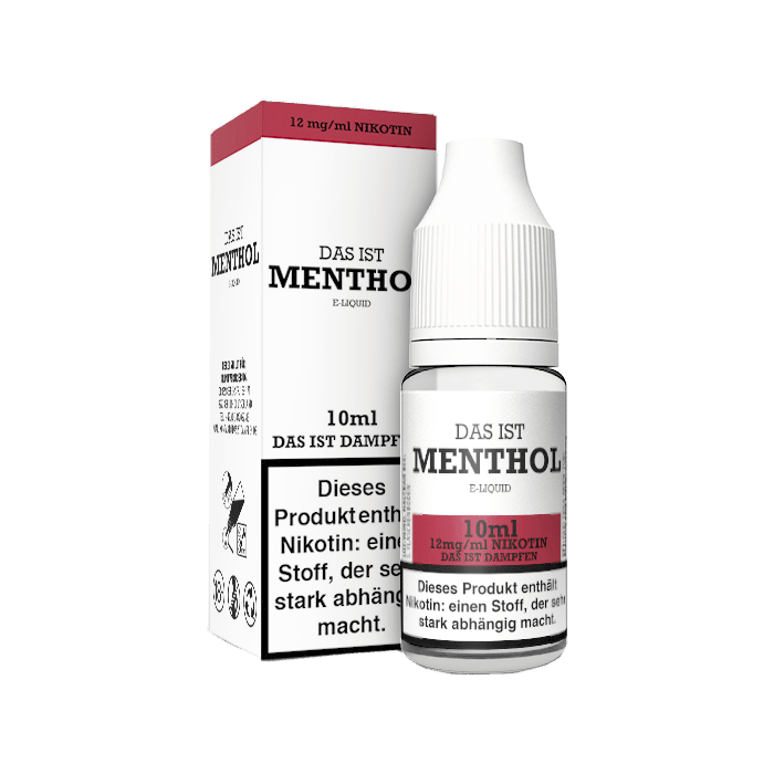 Das ist Dampfen - Menthol E-Zigaretten Liquid 