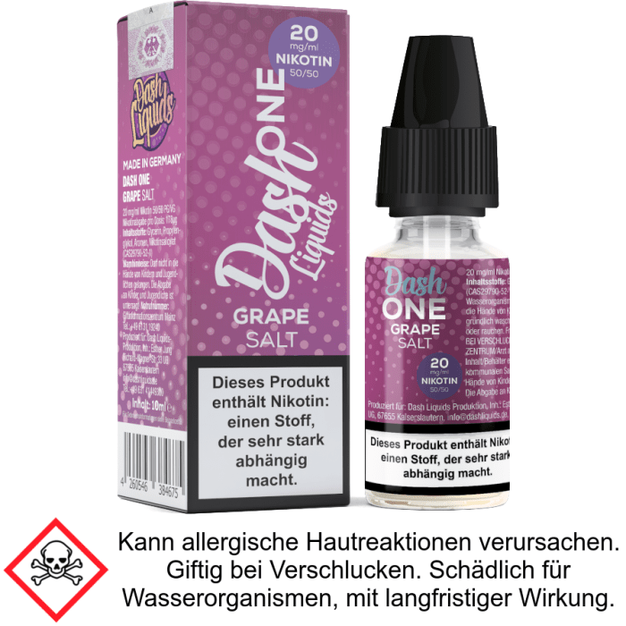Dash Liquids - One - Grape - Nikotinsalz Liquid 20 mg/ml