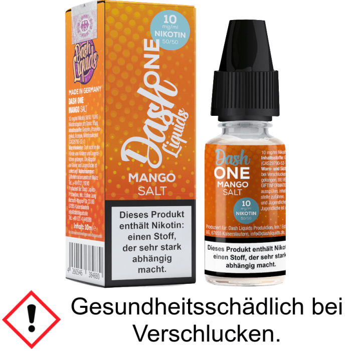 Dash Liquids - One - Mango - Nikotinsalz Liquid 10 mg/ml