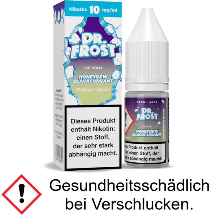 Dr. Frost - Ice Cold - Honeydew Blackcurrant - Nikotinsalz Liquid 10mg/ml
