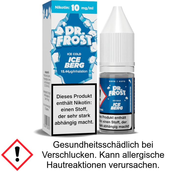 Dr. Frost - Ice Cold - Iceberg - Nikotinsalz Liquid 10mg/ml