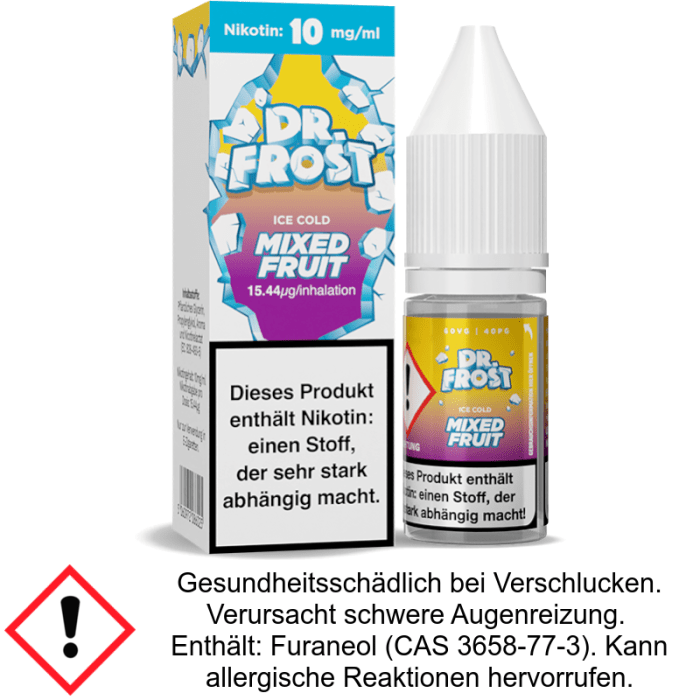 Dr. Frost - Ice Cold - Mixed Fruit - Nikotinsalz Liquid 10mg/ml