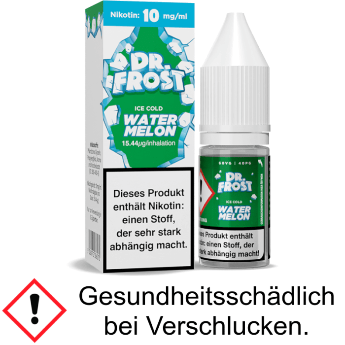 Dr. Frost - Ice Cold - Watermelon - Nikotinsalz Liquid 10mg/ml
