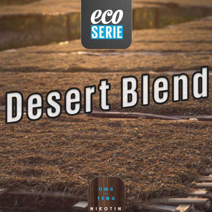 ECO-Liquids Desert Blend (5x10 ml - 12 mg/ml Nikotin)