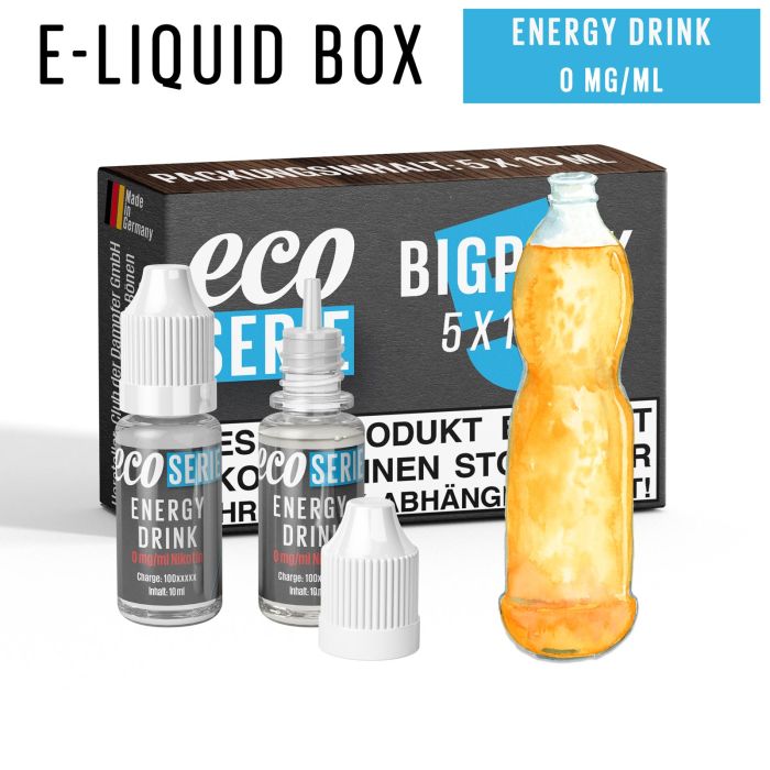ECO-Liquids Energy Drink (5x10 ml - 0 mg/ml Nikotin)
