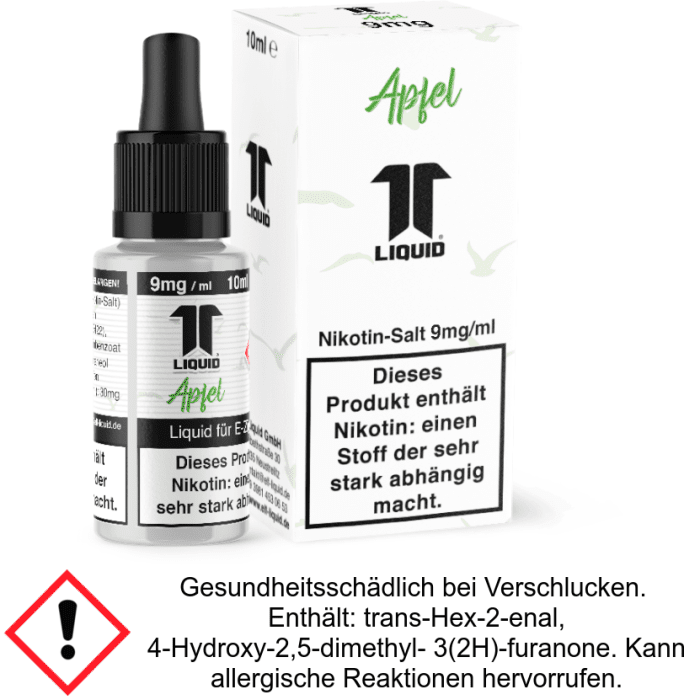 Elf-Liquid - Apfel - Nikotinsalz Liquid 9 mg/ml 
